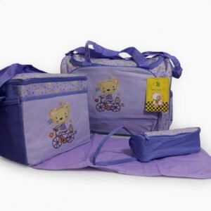 4 PCS -Mothers Set bag_(Purple)