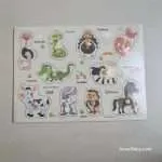 Kids Learning wooden alphabet and digit puzzle toy - Image 3