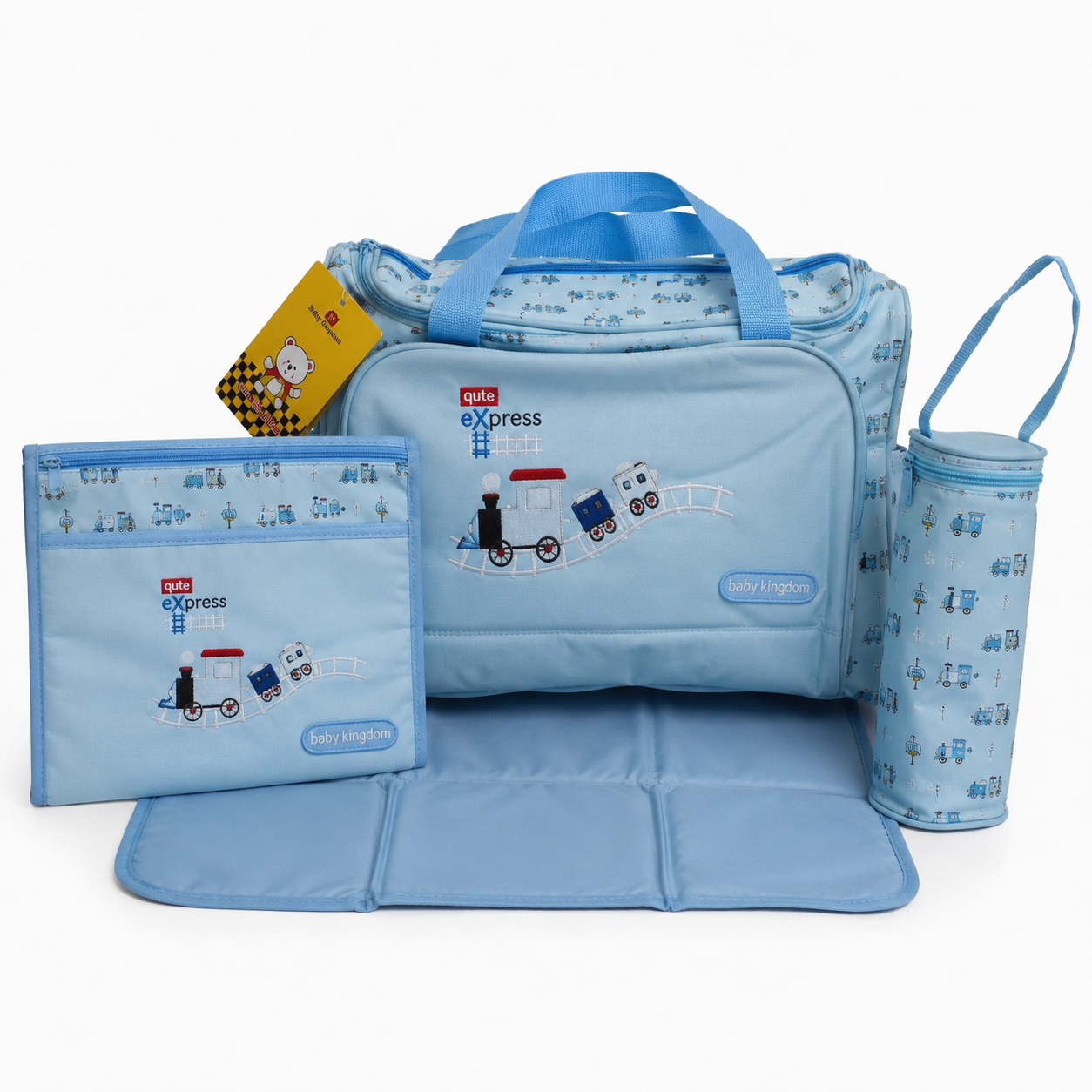 4 PCS -Mothers Set bag_(Sky Blue)