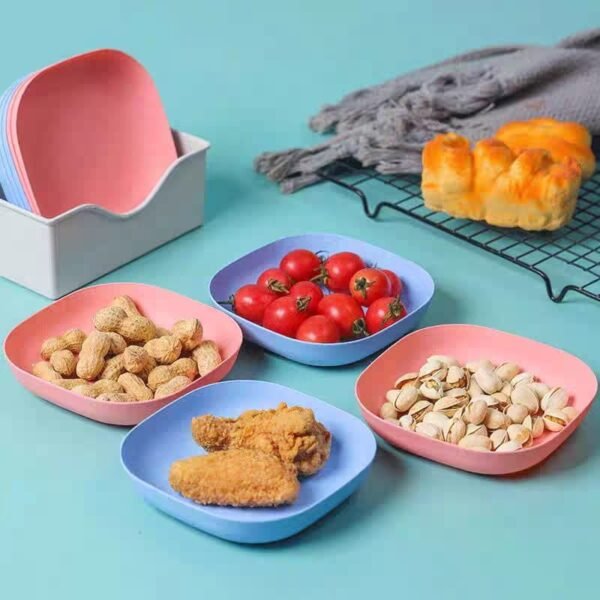 10 Pcs Multi-Function Plate Set with Stand (2 PCS SET) - Image 5