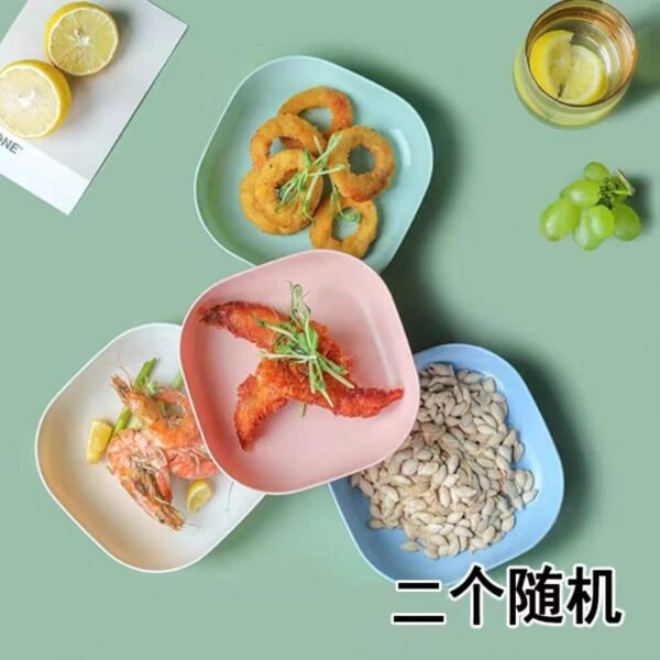 10 Pcs Multi-Function Plate Set with Stand (2 PCS SET) - Image 4