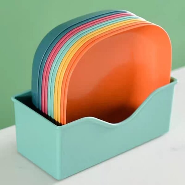 10 Pcs Multi-Function Plate Set with Stand (2 PCS SET) - Image 3