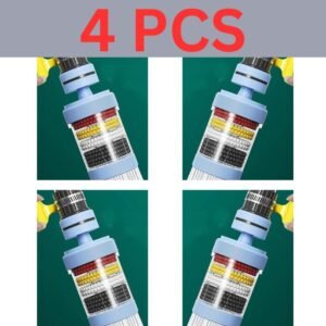 360 Degree Rotatable 6 Layers Water Filter Tap (4PCS)