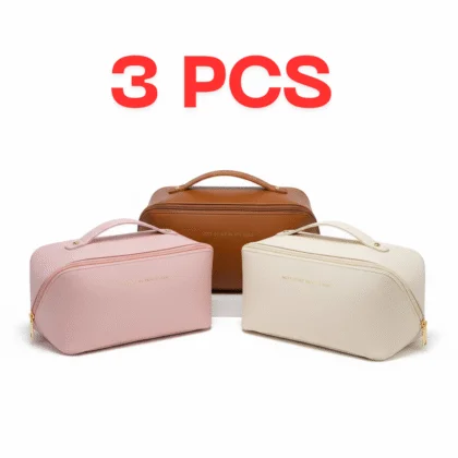 3 PCS Stylish Makeup Organizer Bag - Image 4