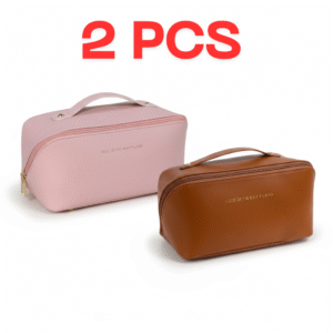 2 PCS Stylish Makeup Organizer Bag