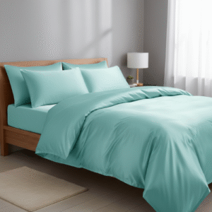 Satin Silk লেপ / Comforter / Duvet Cover - Ocean Blue