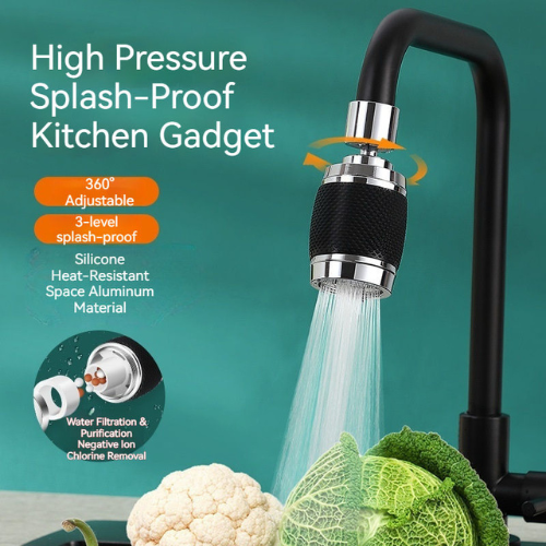 360° Anti-Splash Faucet Filter Tap - 1PIS - Image 3