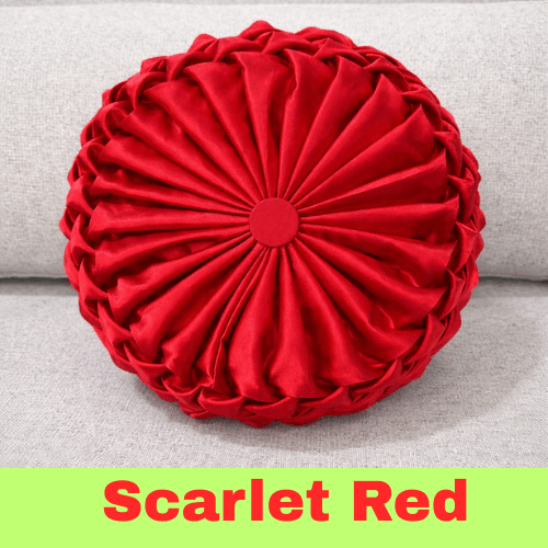 Mosquito net cover or cushion cover - Scarlet Red