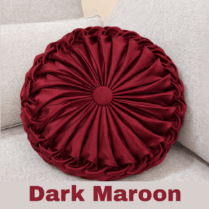 Mosquito net cover or cushion cover - Dark Maroon