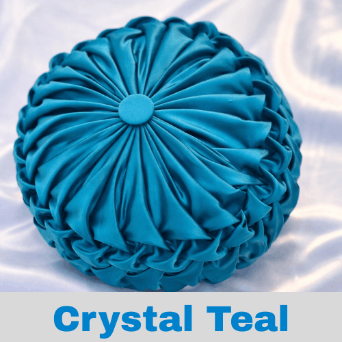 Mosquito net cover or cushion cover - Crystal Teal