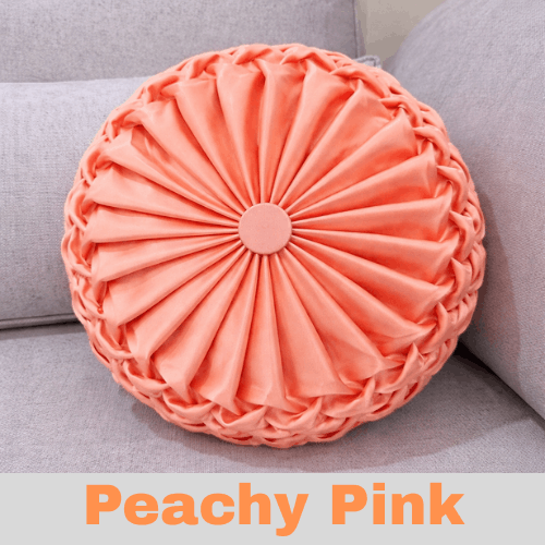 Mosquito net cover or cushion cover – Peachy Pink