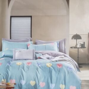 Printed Designs Cotton Bedding 6 PCS Sets