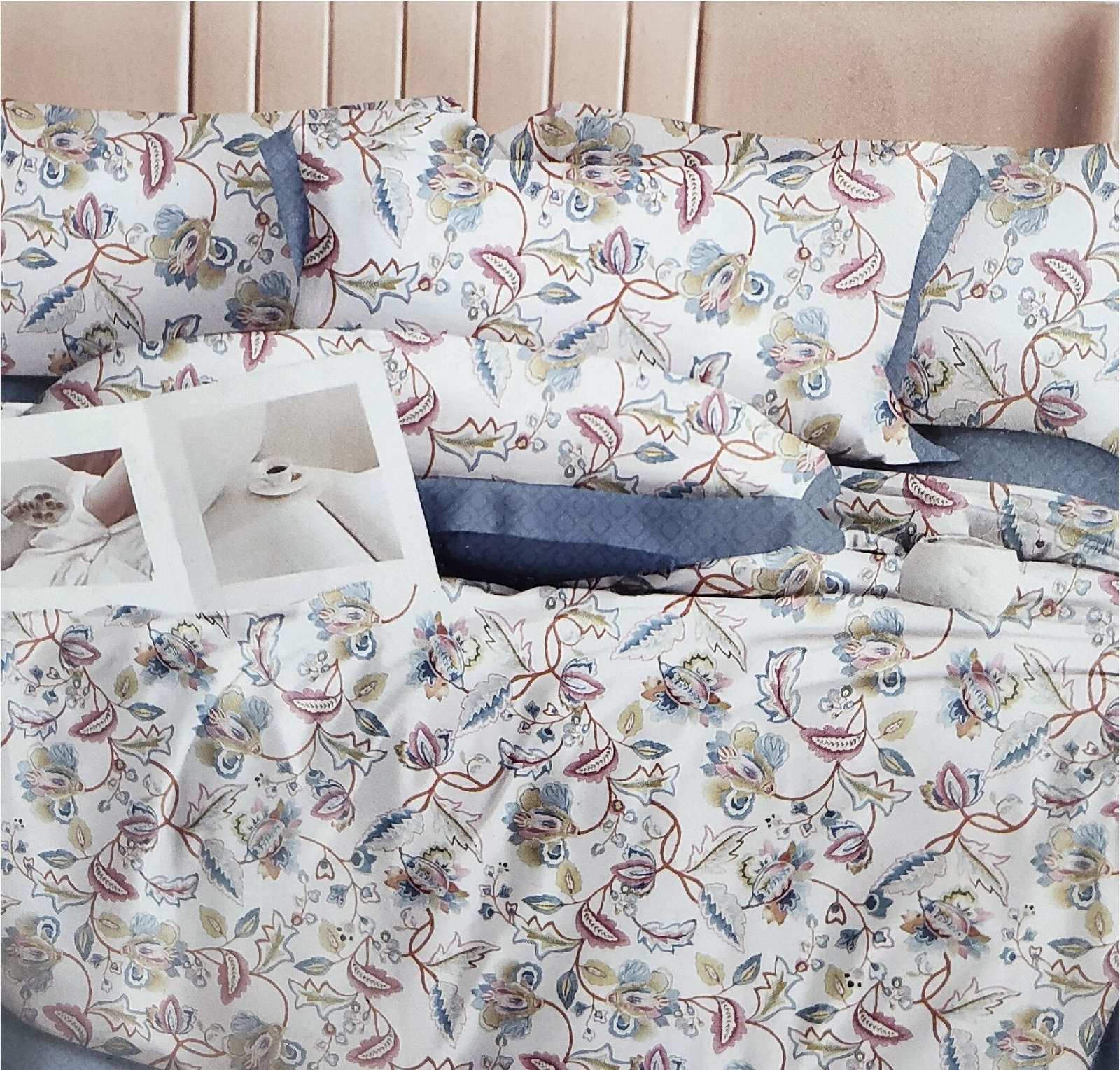 Printed Designs Cotton Bedding 4 Pcs Sets