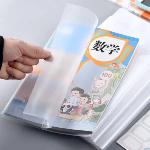 Waterproof Transparent Book Cover-2 Set -20PCS
